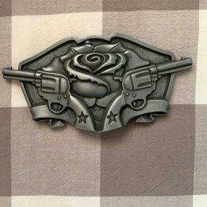 Famous Stars & Straps Western-inspired belt buckle
